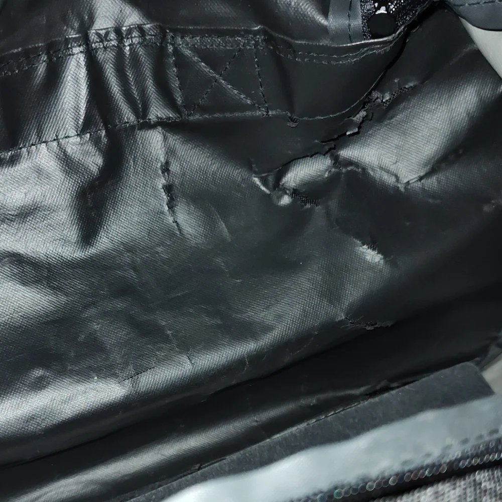 Adidas Classic Black Duffel Bag with White Accents - Picture 7 of 11